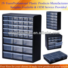 Boîtes à outils de stockage de tiroirs en plastique pour vis